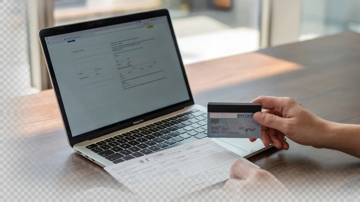 Is China arrival card free on third-party sites?